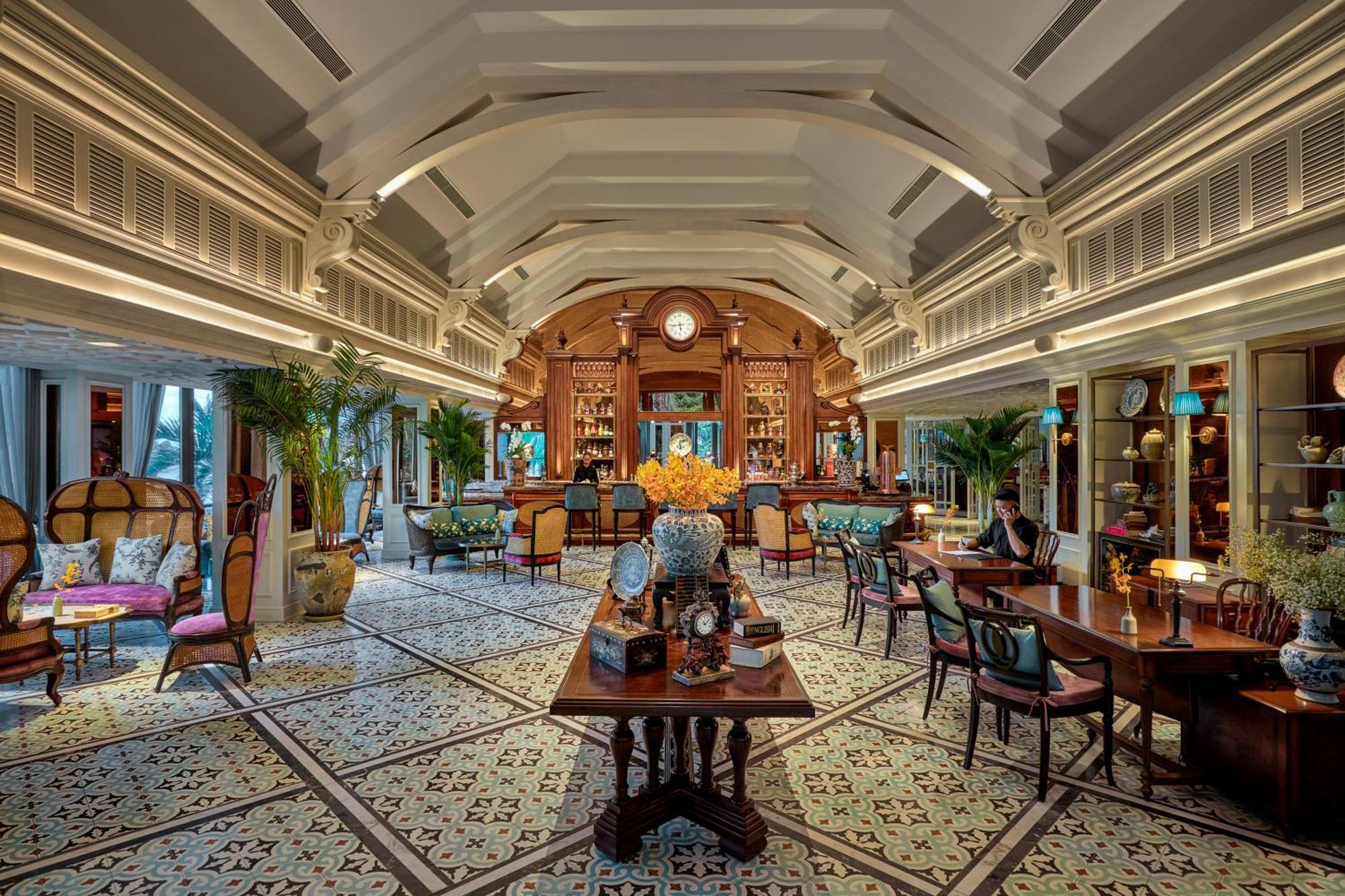 Hotel Perle D'Orient Cat Ba - Mgallery Chan Chau Екстериор снимка The lobby of the hotel